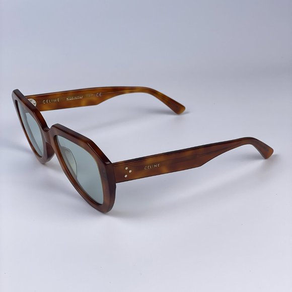 CELINE Sunglasses CL40046U 53N Tortoise Mirrored Women - Picture 4 of 9
